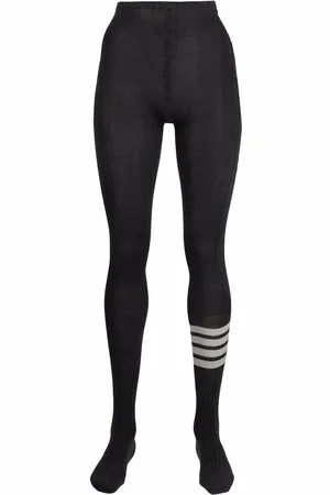 Thom Browne 4-Bar stripe merino tights