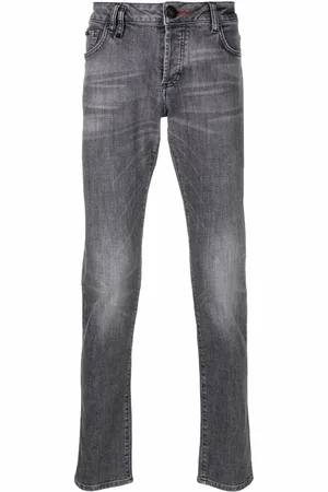Philipp Plein Low-rise slim-fit jeans