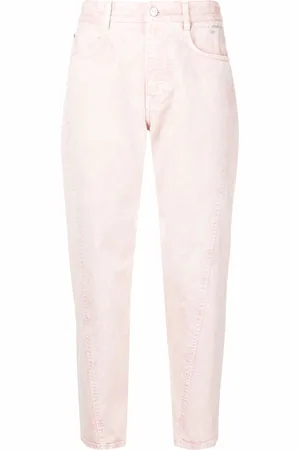 Stella McCartney Faded cropped jeans