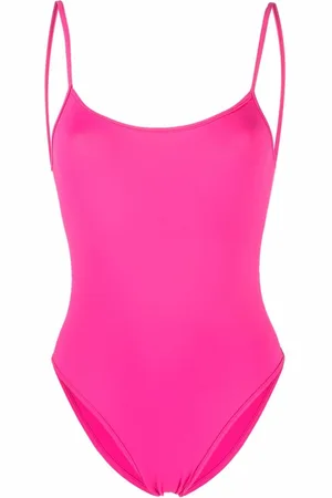 Manokhi Scoop-neck backless swimsuit
