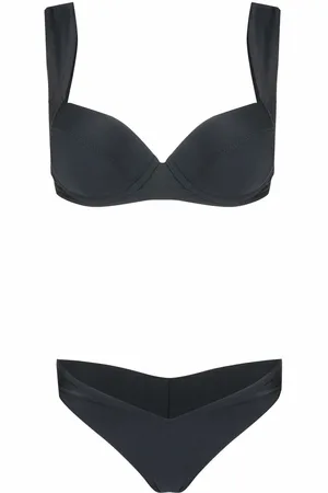Noire Swimwear Underwired lurex bikini set