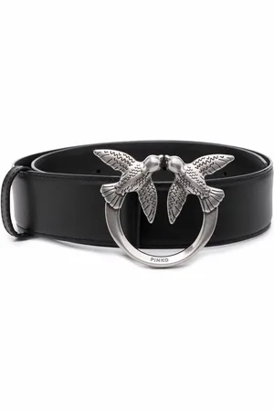 Pinko Love Birds leather belt