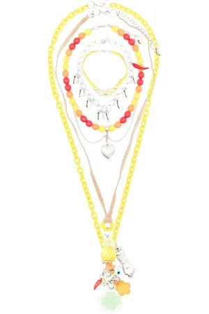 AMIR SLAMA Four-strand charm necklace