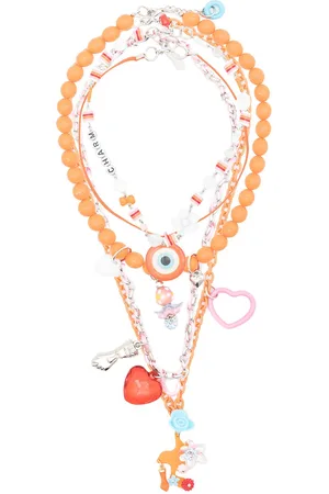 AMIR SLAMA Six-strand charm necklace