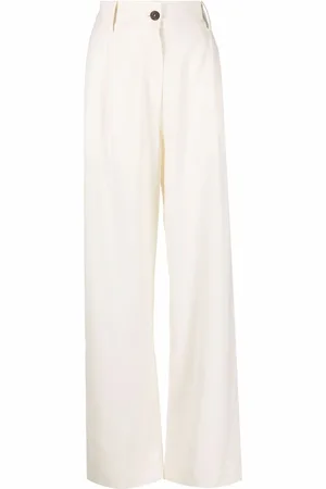 STUDIO NICHOLSON High waisted straight leg trousers