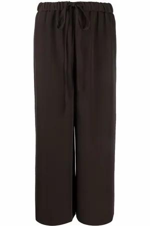VALENTINO GARAVANI Tied-waist wide-leg trousers