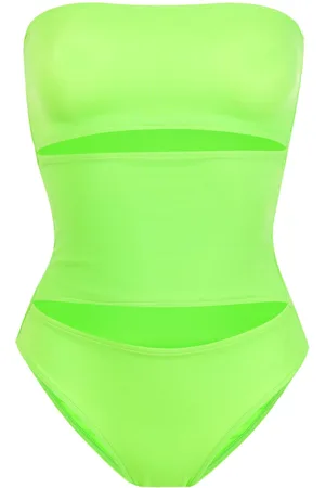 Gloria Coelho Maillot panelled swimsuit