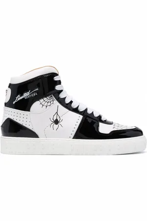 Philipp Plein Leather high-top sneakers