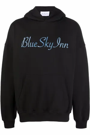 BLUE SKY INN Logo-print pullover hoodie