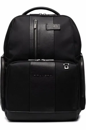 Piquadro Fast Check panelled backpack