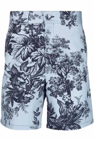 Erdem Floral-print Bermuda shorts