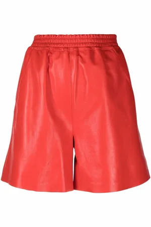 DESA 1972 Elasticated leather shorts