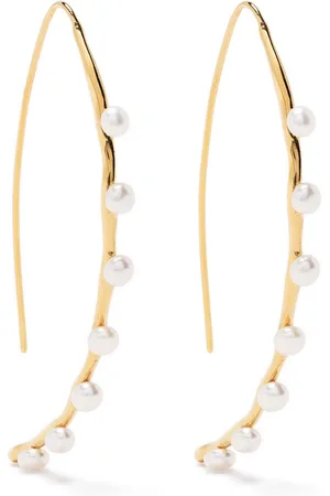 Dower and Hall Waterfall pearl drop earring
