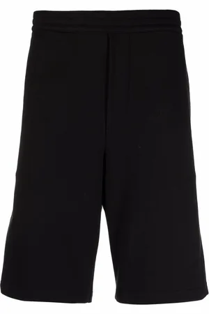 Prada Triangle logo patch bermudas
