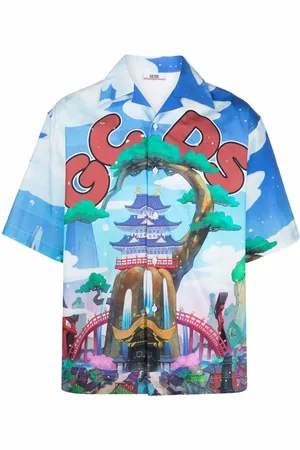 GCDS Graphic-print short-sleeve shirt