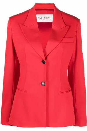 VALENTINO GARAVANI Peak lapel single-breasted blazer