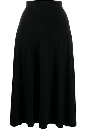 Norma Kamali Flared midi skirt