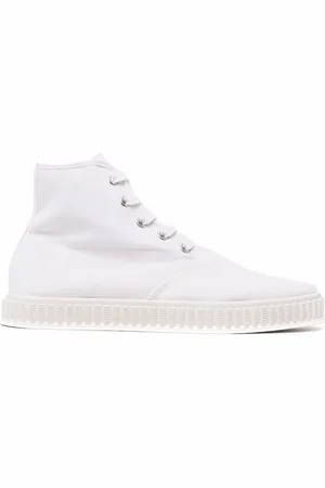 Maison Margiela High-top cotton sneakers