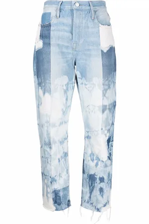 Frame Patchwork-design denim jeans