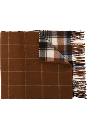 Comme des Garçons Checked cashmere scarf