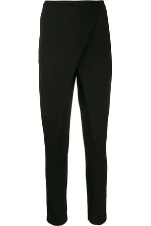 Roberto Cavalli Wrap-effect panelled trousers