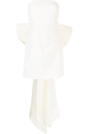 Rebecca Vallance Daphne bow-detail mini dress