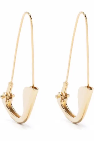 Beatriz Palacios Safety pin earrings