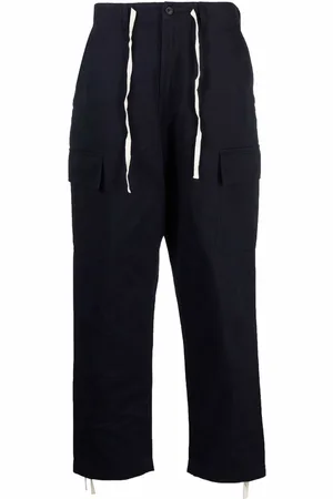 Universal Works Drawstring straight-leg trousers