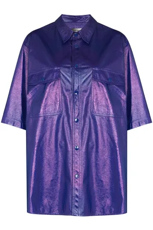 Isabel Marant Gilin faux-leather shirt