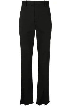 DION LEE Split fray-trim trousers