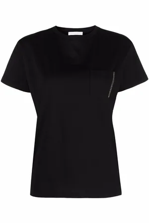 Fabiana Filippi Chest-pocket fitted T-shirt