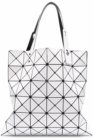Issey Miyake Lucent geometric-panelled tote bag