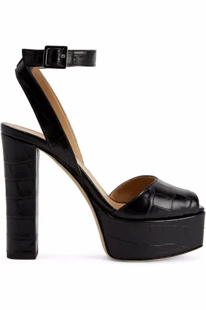Giuseppe Zanotti Betty crocodile-effect platform pumps