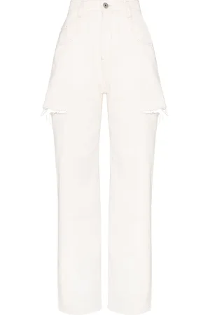 Maison Margiela Distressed straight-leg jeans