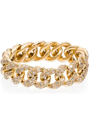 Shay 18kt chain diamond ring