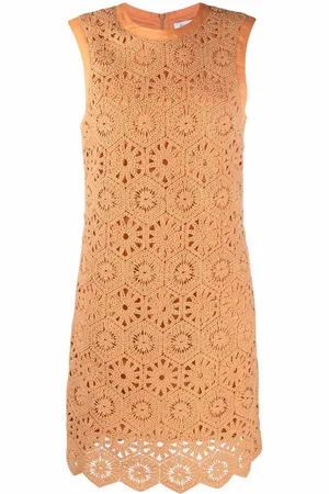 Rodebjer Tulip crochetd-design dress