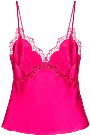 Gilda & Pearl Marilyn silk cami and short set