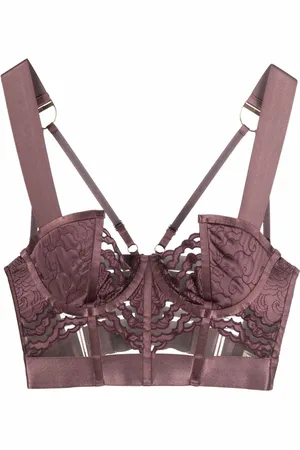 BORDELLE Dala underwired satin bra