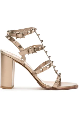 VALENTINO GARAVANI Rockstud 90mm ankle-strap sandals