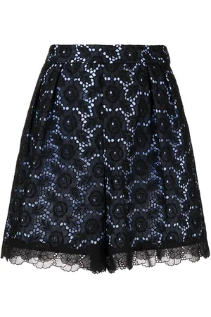 DICE KAYEK Floral-lace mini skirt