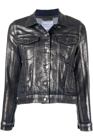 Madison.Maison Metallic denim jacket