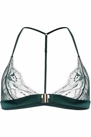 Fleur of England Ela lace-trim boudoir bra