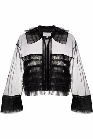 Maison Margiela Sheer tulle bomber jacket