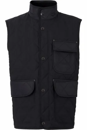 Burberry Diamond-quilted Vintage Check lined gilet