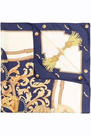 ASPINAL OF LONDON Aspinal Signature silk scarf