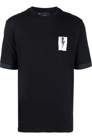 Neil Barrett Flag Bolt cotton T-shirt