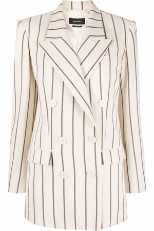 Isabel Marant Nevim pinstripe double-breasted blazer
