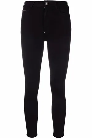 Philipp Plein Logo-appliqué skinny jeans