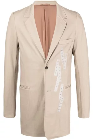DOUBLET Tape-detail single-breasted blazer