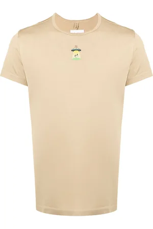 DOUBLET Spaceship-embroidered short-sleeve T-shirt